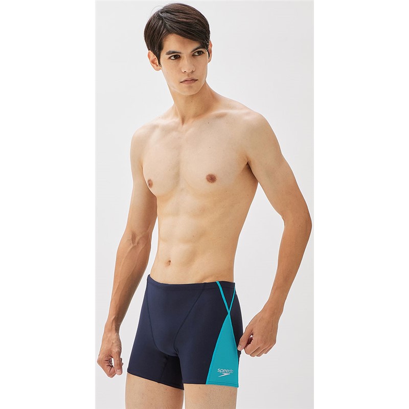 speedo(スピード) PUSH UP T-HLF BOX 水泳 水着 M 競技 (st52302-nb)