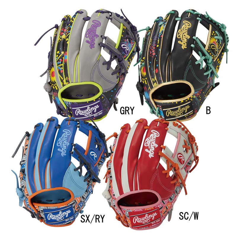 在庫一掃特別価格】ローリングス Rawlings 軟式 HOH GRAPHIC 内野手用