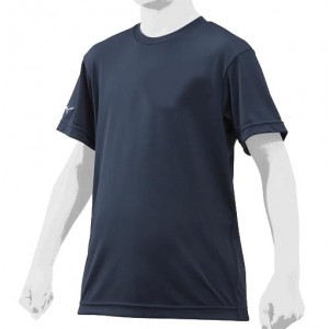 ミズノ MIZUNOTシャツ 丸首 (ジュニア)野球 ウェア ベースボールシャツ(12JA8T52)