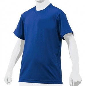 ミズノ MIZUNOTシャツ 丸首 (ジュニア)野球 ウェア ベースボールシャツ(12JA8T52)