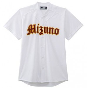 ミズノ MIZUNOシャツ オープンタイプ 小衿付野球 ユニフォーム ユニフォームシャツ(12JC0F44)