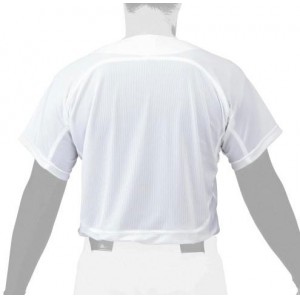 ミズノ MIZUNOミズノプロ シャツ セミハーフボタンタイプ野球 ユニフォーム ユニフォームシャツ(12JC1F47)