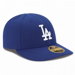 ニューエラ NEW ERA LP 59FIFTY MLB オンフィールド ロサンゼルス・ドジャース ゲーム 野球 フットサル サッカー キャップ 帽子 24AW(13554940）