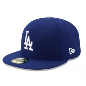 ニューエラ NEW ERA 59FIFTY MLBオンフィールド ロサンゼルス・ドジャース ゲーム 野球 フットサル サッカー キャップ 帽子 23AW(13554994）