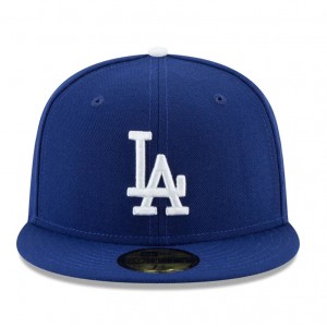 ニューエラ NEW ERA 59FIFTY MLBオンフィールド ロサンゼルス・ドジャース ゲーム 野球 フットサル サッカー キャップ 帽子 23AW(13554994）