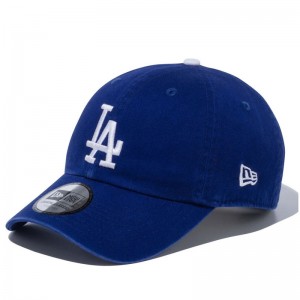 ニューエラ NEW ERA カジュアルクラシック ロサンゼルス・ドジャース ダークロイヤル × ホワイト 野球 フットサル サッカー キャップ 帽子 24AW(13562015）