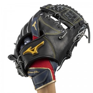 ミズノ MIZUNO ミズノプロ 左手用 守備手袋 野球 守備 手袋 ミズプロ バッテ 24AW (1EJED080)