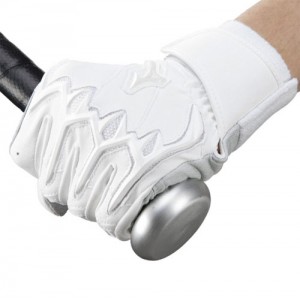 ミズノ MIZUNO シリコンパワーアークLI W-Leather 高校野球ルール対応モデル 野球 手袋 バッティンググラブ 22AW(1EJEH501)