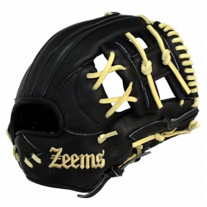 ジームス Zeems 軟式少年用グラブ 三方親 中型 限定 Zeems型ロゴ ジュニア 野球 軟式 グローブ グラブ JR 24SS(20CJN4-ZEEMS-GD)