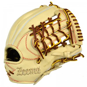 ジームス Zeems 軟式少年用グラブ 三方親 中型 限定 Zeems型ロゴ ジュニア 野球 軟式 グローブ グラブ JR 24SS(28CJN4-ZEEMS-GD)