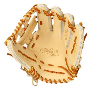 アシックス asics 硬式用 GOLDSTAGE i-Pro 外野手用 グラブ袋付き 野球 硬式 グラブ グローブ 23AW(3121B195)