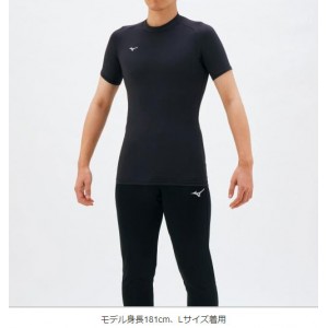 ミズノ MIZUNOバイオギアシャツ(丸首半袖) メンズトレーニングウェア バイオギア(32MA1152)