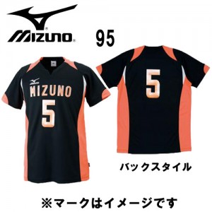 ミズノ MIZUNOゲームシャツバレーボールウェアー 半袖Tシャツ 15SS(59HV324)