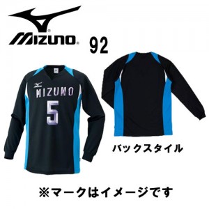 ミズノ MIZUNOゲームシャツ(長袖)バレーボールウェアー 長袖Tシャツ 15SS(59SV324)