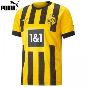 プーマ PUMA ドルトムント BVB ホーム 半袖 レプリカ シャツ サッカー レプリカウェア 22FW(765883-01)