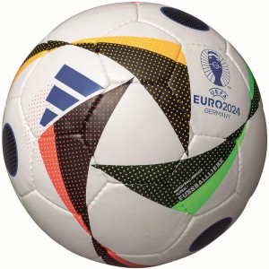 アディダス adidas フースバルリーベ フットサル 4号球 UEFA EURO2024 公式試合球 レプリカフットサルボール 検定球 フットサルボール 4号球 24SS(AFF490)