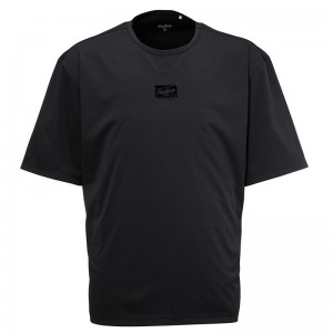 ローリングス RawlingsHYPER FIELD ショートスリーブレイヤー半袖シャツ（AOS12HF01S-B）