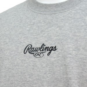 ローリングス Rawlings スウェットクルー 野球 ウェア スウェット 24SS(AOS14S13-SO)