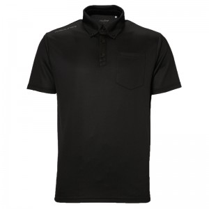 ローリングス Rawlingsスタイルロゴ 半袖ポロシャツ 半袖ポロシャツ ブラック 24SSAST14S09