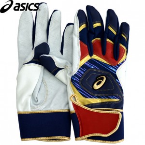 アシックス asicsSPEED AXEL バッティング用手袋(両手)限定 プロ選手モデル野球 バッティング用手袋18SS(BEG180-001 100 400)