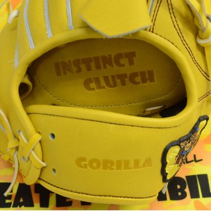 ゴリラ GORILLA 硬式用グラブ ごりら印の野球道具 001型 基本モデル グラブ袋付き 野球 硬式 グラブ グローブ 24SS (BNN-001)