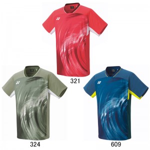ヨネックス YONEXメンズゲームシャツ(フィットスタイル)テニス・バドミントンアパレル(メンズ)10568-321