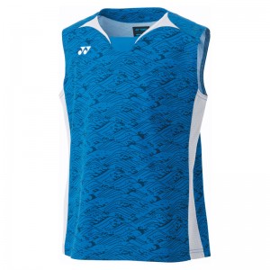 ヨネックス YONEXジュニアゲームシャツ(ノースリーブ)テニス・バドミントンアパレル(ジュニア)10614j-002