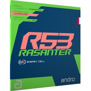 アンドロ androラザンター R53卓球ラバー(112292-bk)
