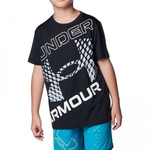 underarmour(アンダーアーマー)41スーパービッグロゴ S/STシャツマルチSPTシャツ J(1384684-001)