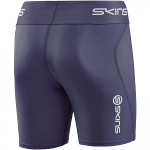 skins(スキンズ)S-1 WOMENS HALF TIGHTSボディケアストレッチパンツ(18271140-098)