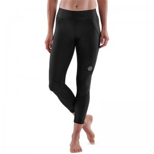 skins(スキンズ)S-3 WOMENS LONG TIGHTSボディケアストレッチパンツ(18271311-019)