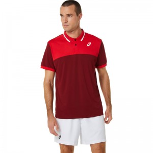 アシックス asicsMEN COURT POLO SHIRTSAテニスアパレル(メンズ)(2041A256)