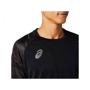 アシックス asicsグラフィック半袖シャツSAサッカーアパレル(メンズ)(2101A297)