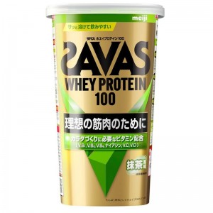 SAVAS(ザバス)ザバス ホエイプロテイン100 抹茶風味 280gサプリメント(栄養補助食品)スポーツサプリメント機能性成分2631746