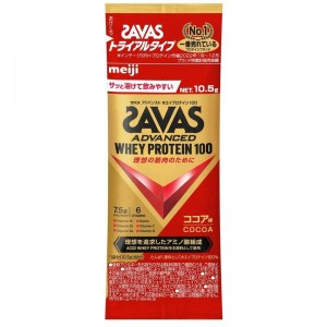 SAVAS(ザバス)ザバス アドバンスト ホエイプロテイン100 ココア味 トライアルタイプサプリメント(栄養補助食品)スポーツサプリメント機能性成分2634048