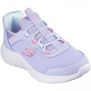 skechers(スケッチャーズ)43 BOUNDER-SIMPLE CUTカジュアルシューズ(303585l-lav)