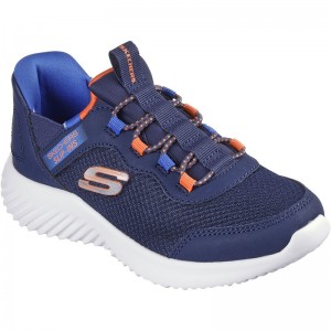 skechers(スケッチャーズ)43 BOUNDER-BRISK-BURSカジュアルシューズ(403822l-nvbl)