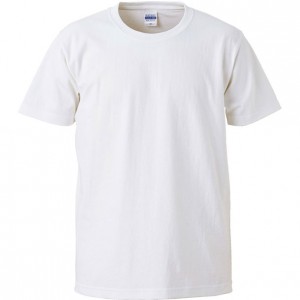 ユナイテッドアスレ UnitedAthle7.1オンスTシャツ(オープンエンドヤーン)ホワイトカジュアル 半袖Tシャツ(425201W-1)