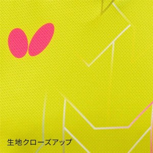 バタフライ(butterfly)バトレイ・シャツ・レディース卓球 ゲームシャツ(46039-107)