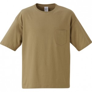 ユナイテッドアスレ UnitedAthle5.6OZビッグシルエットTポケツキカジュアル 半袖Tシャツ(500801-537)