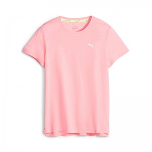 PUMA(プーマ)RUN FAVORITE HEATHER SS Tシャツ陸上＆ランニングウェアＴシャツ523693