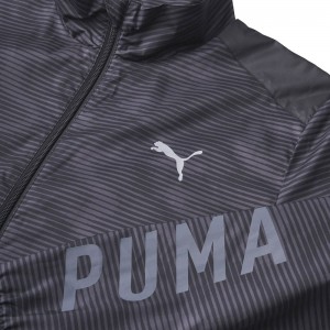PUMA(プーマ)ウーブン AOP ウラキモウトリコット ジャケットマルチアスレウェアトレーニングシャツ524287