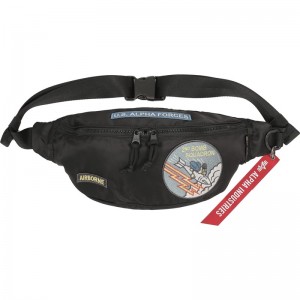 アルファインダストリーズalphaindustrALPHA WAISTBAG TZ1131 BLKカジュアルウェストポーチ(6603110)