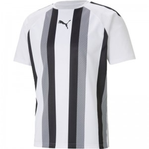 puma(プーマ)TEAMLIGA ストライプ ゲームシャツサッカー 半袖Tシャツ(705152-04）