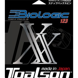 toalson(トアルソン)硬式 バイオロジックXX 123 BKテニス硬式 ガツト(7202320k)