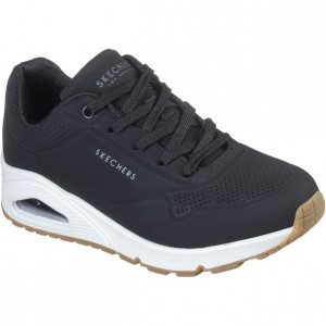 03UNO -STAND ON AIR【skechers】スケッチャーズカジュアルシューズ(73690-blk)