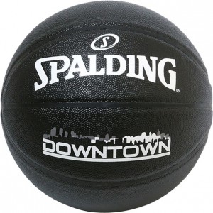 スポルディング SPALDINGダウンタウンPUコンポジット BK SZ7バスケット競技ボール7号(76586j)
