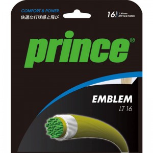 Prince(プリンス)エンブレム LT 16硬式テニスストリングス硬式テニスストリングス7JJ017