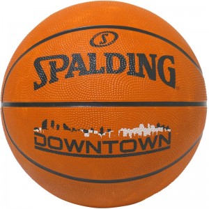 spalding(スポルディング)ダウンタウン ラバーブラウン SZ7ORGバスケット競技ボール7ゴ(84363z)