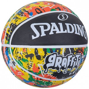 スポルディング SPALDINGグラフィティ レインボー SZ7バスケット競技ボール7号(84372z)